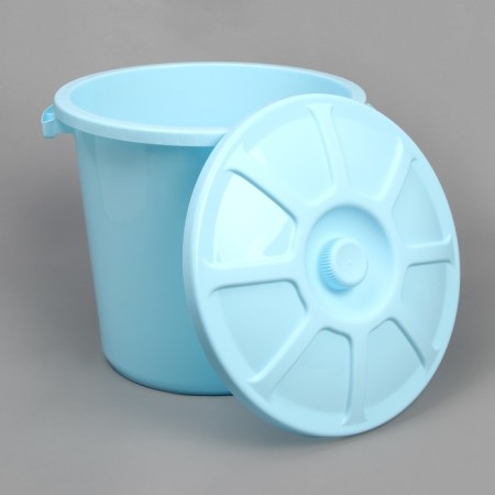 Food tank with a lid, 40 l, color mix-1