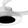 Causteen with PDU "Monroe" 5XLED 100W 3000-6000K black and white 60x42 cm Bayerlux