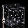Folding box from PVC "Starfall", 7 x 7 x 7 cm