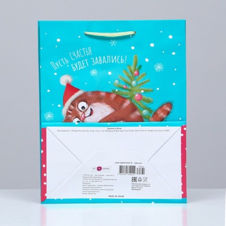 Gift package "Cat in gifts", 18 x 22.3 x 10 cm-1