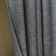 Konni curtain set, size 200 x 270 cm - 2 pcs, grab - 2 pcs cm, black color