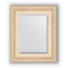 Mirror with fatset in the baguette frame - old gypsum 82 mm, 45 x 55 cm, evoForm