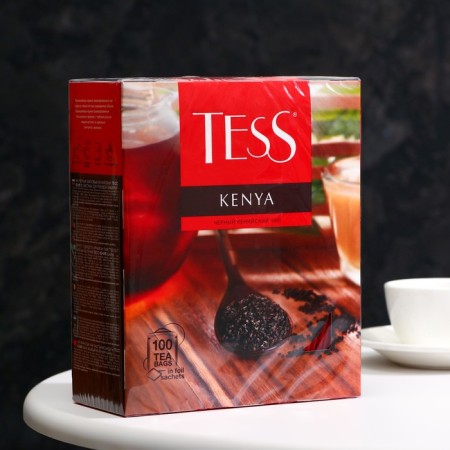 Black tea Tess Kenya packaged, 100 pack *2 gr.