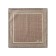 Men's nasal male Ethel "Sergio" 30*30 cm, (set 12 pcs,) central crown, Fig. Mix