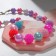 Buses children's “chosen” 9 large beads, colored in silver