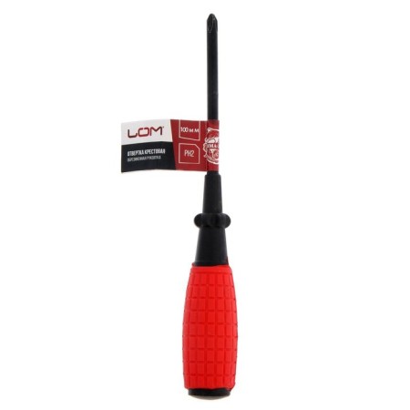 Scrap screwdriver, rubberized handle, PH2 x 75 mm-2