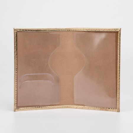 Cover for passport, gold color-3