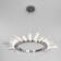 Sole chandelier, 27x3W G4, color chrome