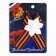 A badge with a ribbon and a white flower on Victory Day “Remember! Proud! ”, 10.5 x 14 cm