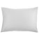 Pillowcase 50x70 cm, white color, strip-satin 140g/m² 100% cotton