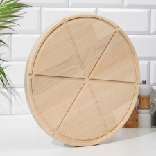 Wooden board with a groove 