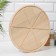 Wooden board with a groove "for pizza" for 6 pieces of 32x32x1.8 cm birch