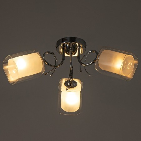 Ramona chandelier 3he27 40t chrome 50x50x25 cm Bayerlux-2