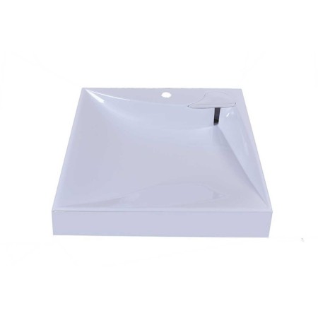 Marko Twist sink, 60x60 cm, above the washing machine-1