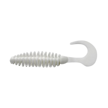 Twizter Yaman Pro Battle Tail, 12.7 cm, color #01-white, packaging 3 pcs.