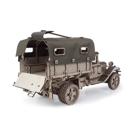 Wooden designer "GAZ-AA truck with an awning"-3