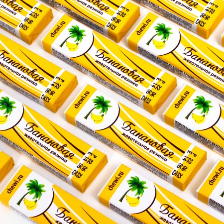 Chewing gum Plastinki, banana, 12.5 g-1