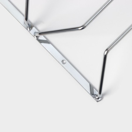 Drying dryer Dilan, 2 guides, 34 × 6 × 22.5 cm, chrome color-4