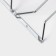 Drying dryer Dilan, 2 guides, 34 × 6 × 22.5 cm, chrome color
