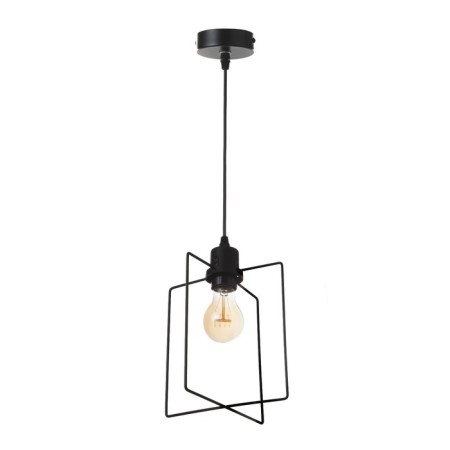 Economic light "Flower" 1x40W E27 Black 16x16x26-78 cm.