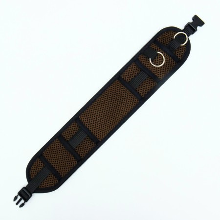 The collar breathing for dogs of medium and large breeds, size l, 43-68 x 7 cm, khaki-2