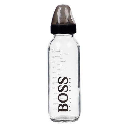 Baby Boss glass bottle for feeding, classic throat, 250 ml., From 3 months.-4