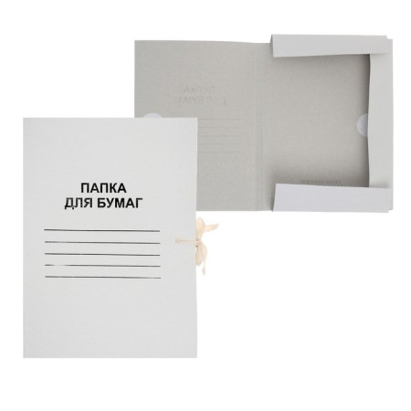 Folder D/Papers A4, on the ties, calligrata, 250 g/m2, up to 200l, white, cardboard nonsense-3