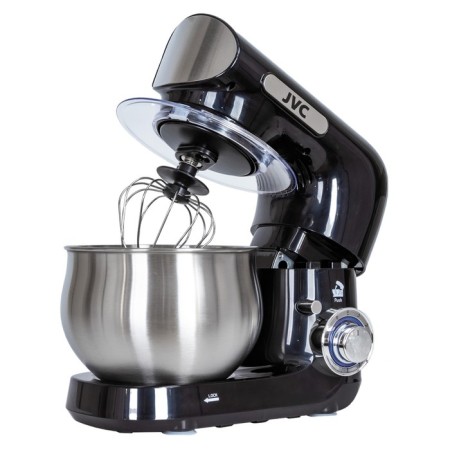 Mixer JVC JK-MX401, Planetarny, 1300 W, 4 L, 6 speeds, 3 nozzles, black-2