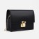 Bag Messenger Children's on fasteners, external pocket, black color