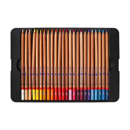 Pencils Color set of 48 colors, ZHK "Master Class", professional, in a metal pencil case-2