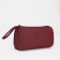 Cosmetic bag with lightning, red color