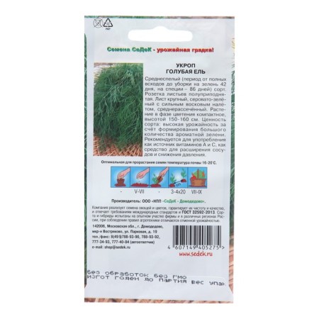 Semen dill "Blue spruce", 2 g-1