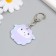 Acryl keychain "lamb" 3.6x4.5 cm