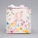 Gift folding box, packaging, “from March 8, delicate flowers”, 12 x 12 x 12 cm