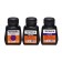 Calligrata 70ml ink set 3 colors (blue, purple, black)