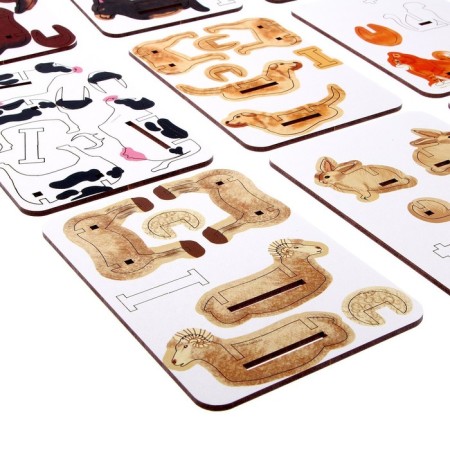 The team model "Figures of animals. Farm ", (In111)-2