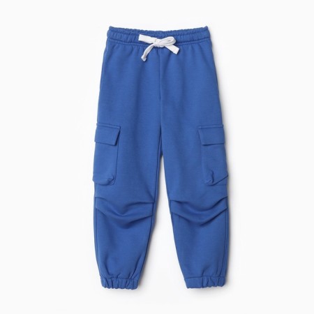 Children's pants Minaku, Blue color, height 134 cm-6
