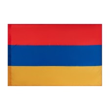 Armenia flag, 90 x 135 cm, polyester silk, without shaft