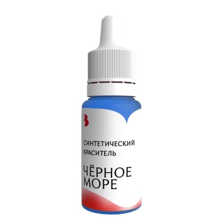 Dye synthetic, liquid, black sea, 10 g-1