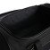 Sports bag, with zipper, 2 outer pockets, long belt, black/gray color