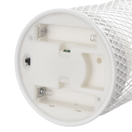 Nightlight "lantern with a candle" LED from batteries 2haa white 9.5x9.5x25.5 cm Risalux-5
