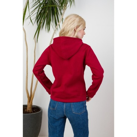 Female sweatshirt, size 52, emerald melange color-4