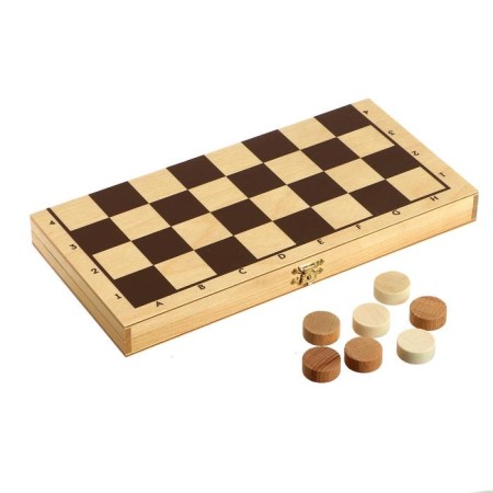 Set of board games "Checkers and backgammon" 28 × 28 cm-1