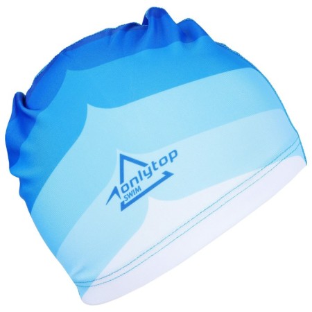 Шапочка для плавания взрослая ONLYTOP Swim, тканевая, обхват 54-60 см-9