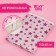 Milestock-drama with gum-holders, Purple stars drawing, PVC coating