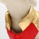 Jacket for dogs with weighting size 14 (DS 32, OG 42, Osh 31), gold-red