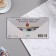 Money envelope "Congratulations!" Silver background, 17x8 cm