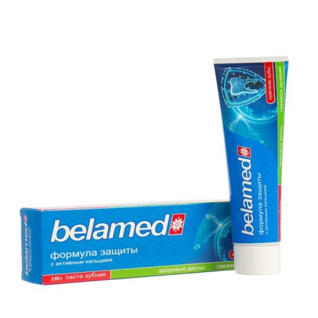 Paste toothpot Belamed Formula for Active Calcium, 135 g
