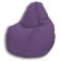 The hand-bag “Pear” is positive Liberty, size m, diameter 70 cm, height 90 cm, velor, purple color