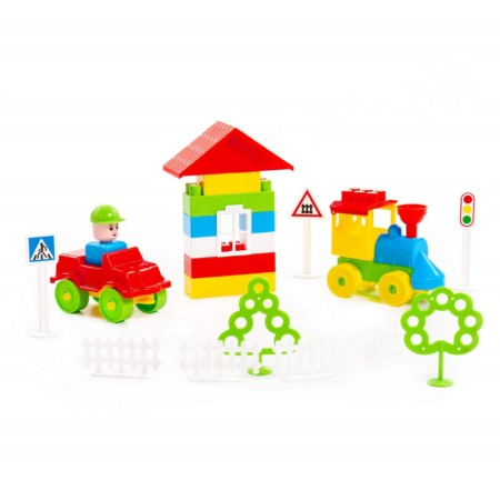 Designer "Builder", 68 parts-1